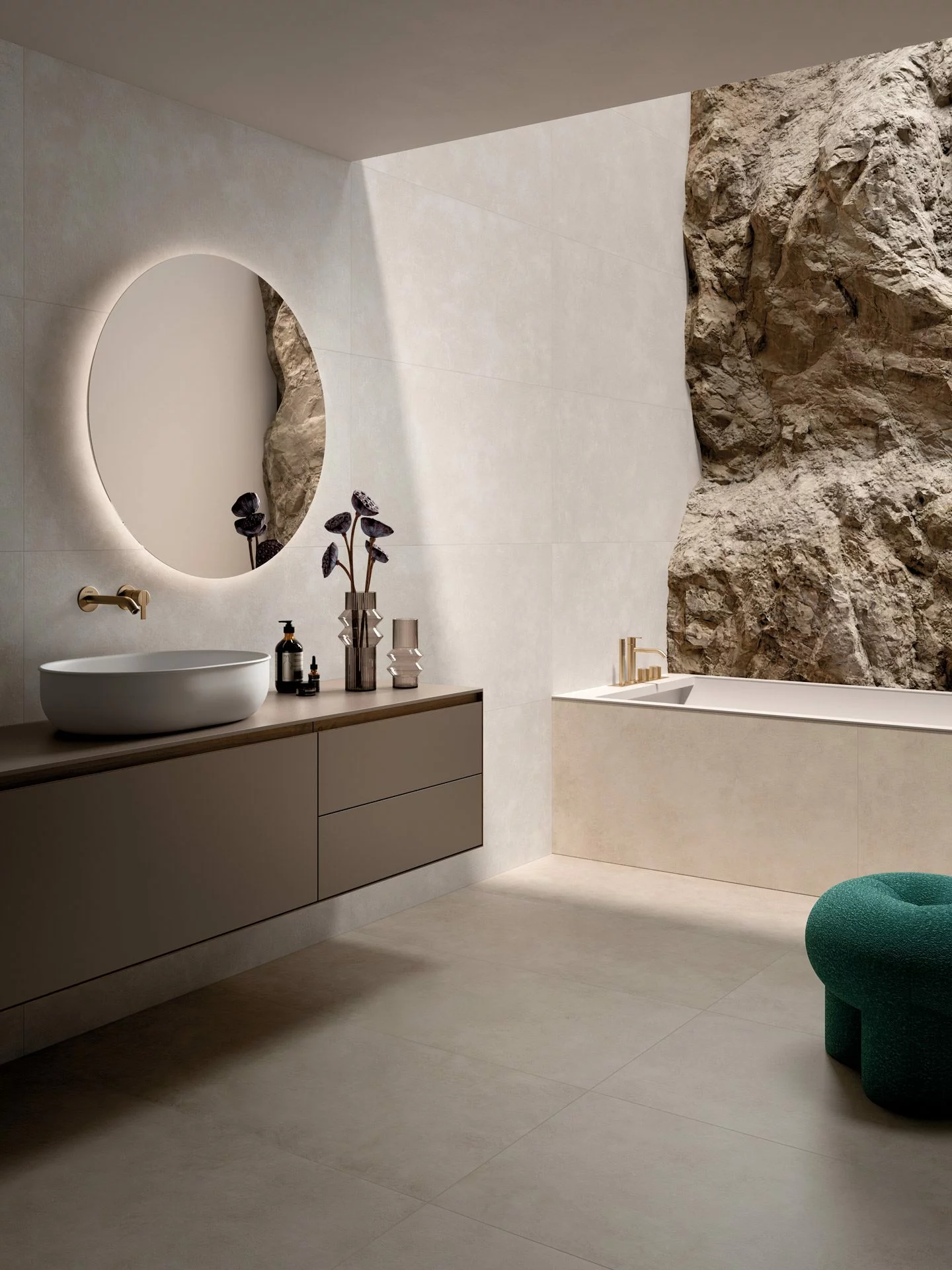 All Around Concrete - ABITARE - Carrelage - Alsace Carreaux
