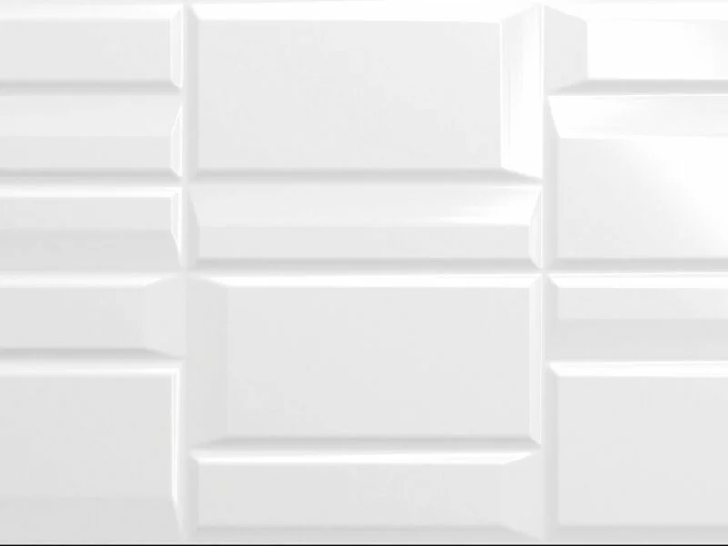 Blocks White Glossy