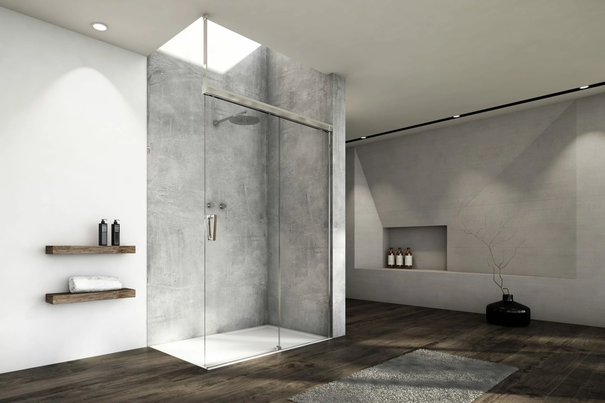 Cadura - SANSWISS - Paroi de douche - Alsace Carreaux