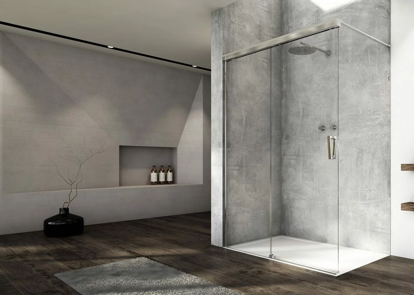 Cadura - SANSWISS - Paroi de douche - Alsace Carreaux