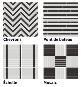 Gamme de parquets stratifiés Alsace Carreaux